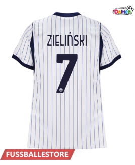 Günstige Inter Milan Piotr Zielinski #7 Auswärtstrikot Damen 2026-27 Kurzarm
